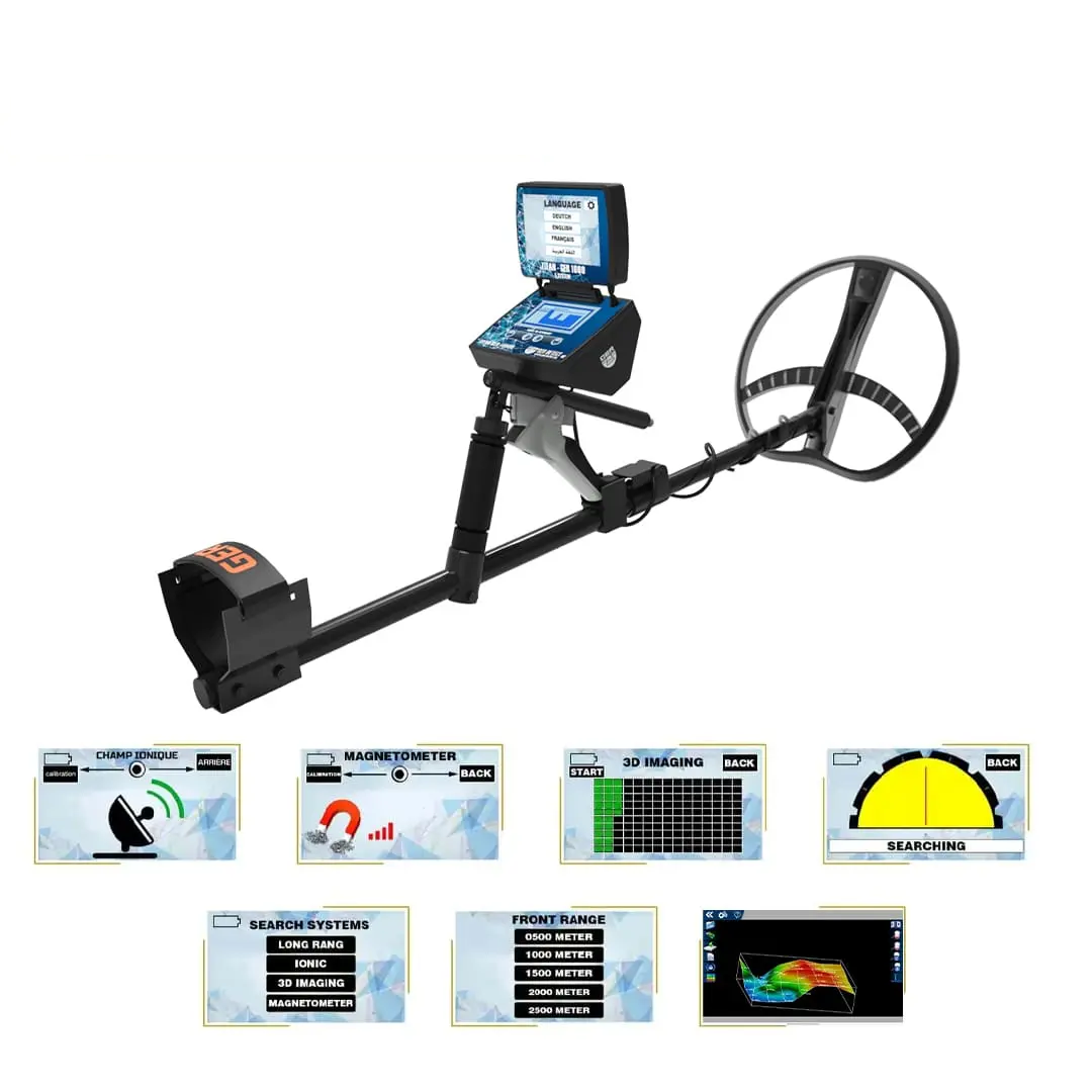 TITAN 1000 Professional Metal Detector