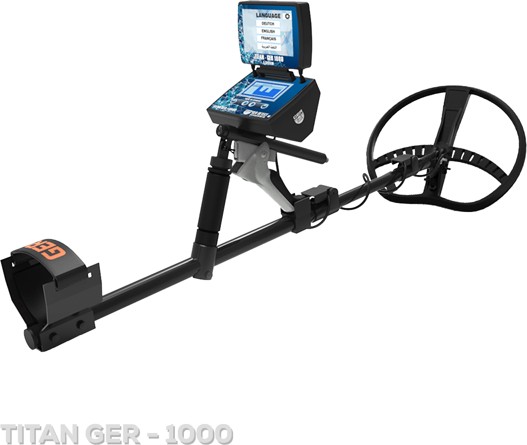 TITAN 1000 Professional Metal Detector